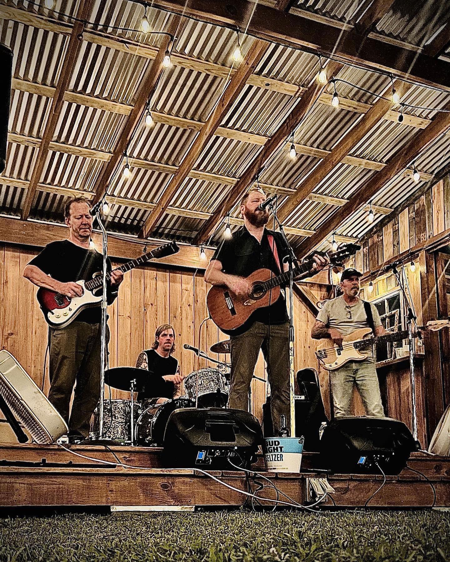 Luke Allen and Happy Talk Band at Pirogue's, June 4, 2022. Photo by Dean Barbee.