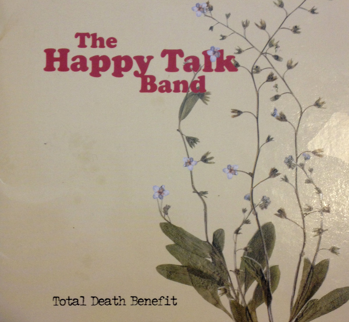 Happy Talk Band album Total Death Benefit front cover artwork