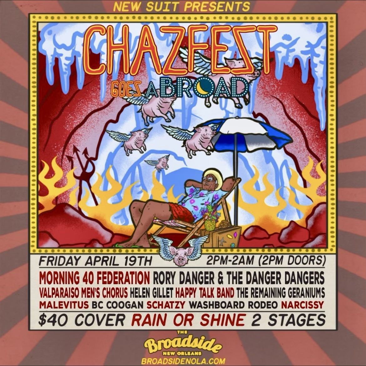 Happy Talk at The Broadside on Friday, April 19, 2024