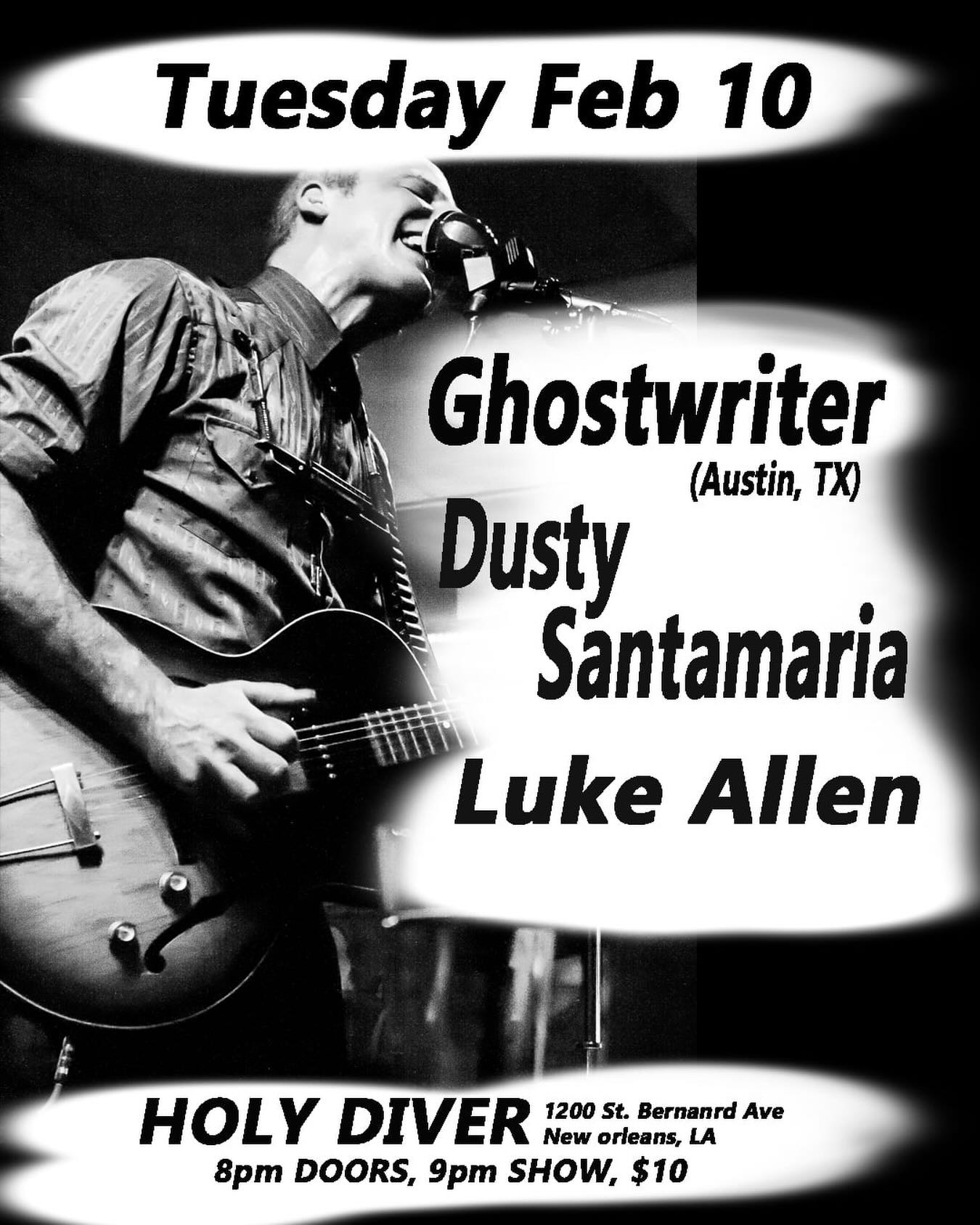 Ghostwriter, Dusty Santamaria, Luke Allen - Holy Diver - February 10, 2026