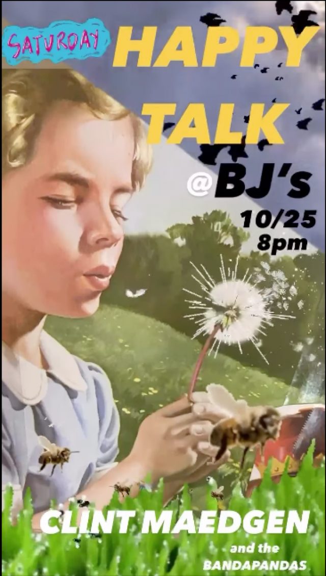 Happy Talk Band, Clint Maedgen and the Bandapandas - BJs Lounge - October 25, 2025