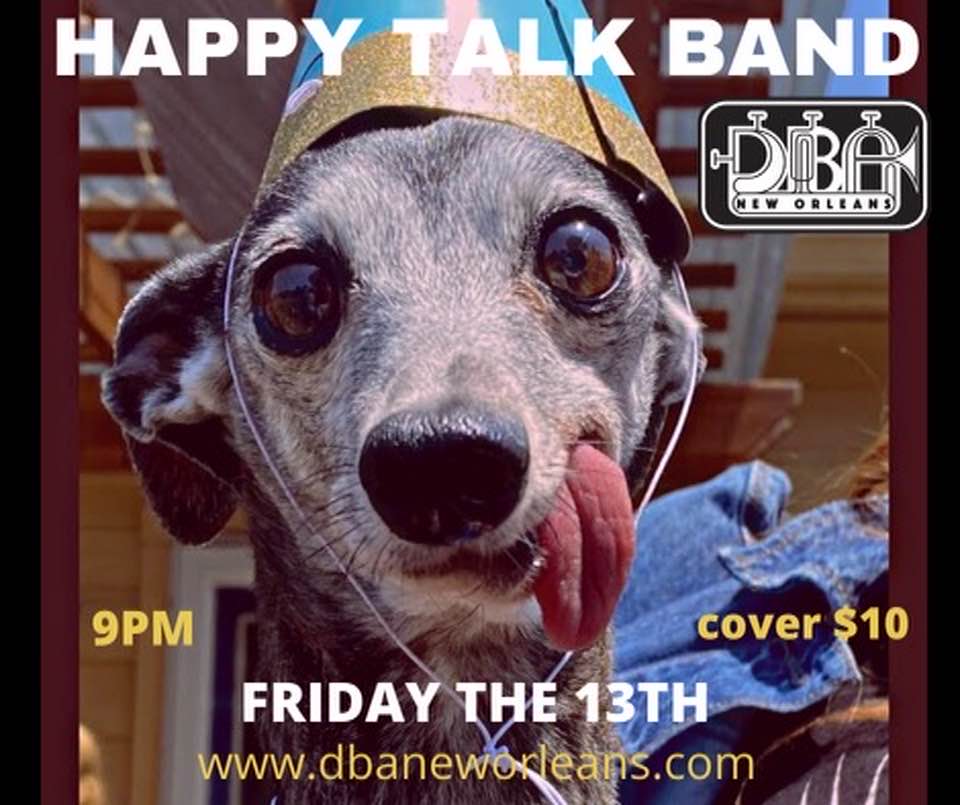 Happy Talk at d.b.a. on Friday, August 13, 2021
