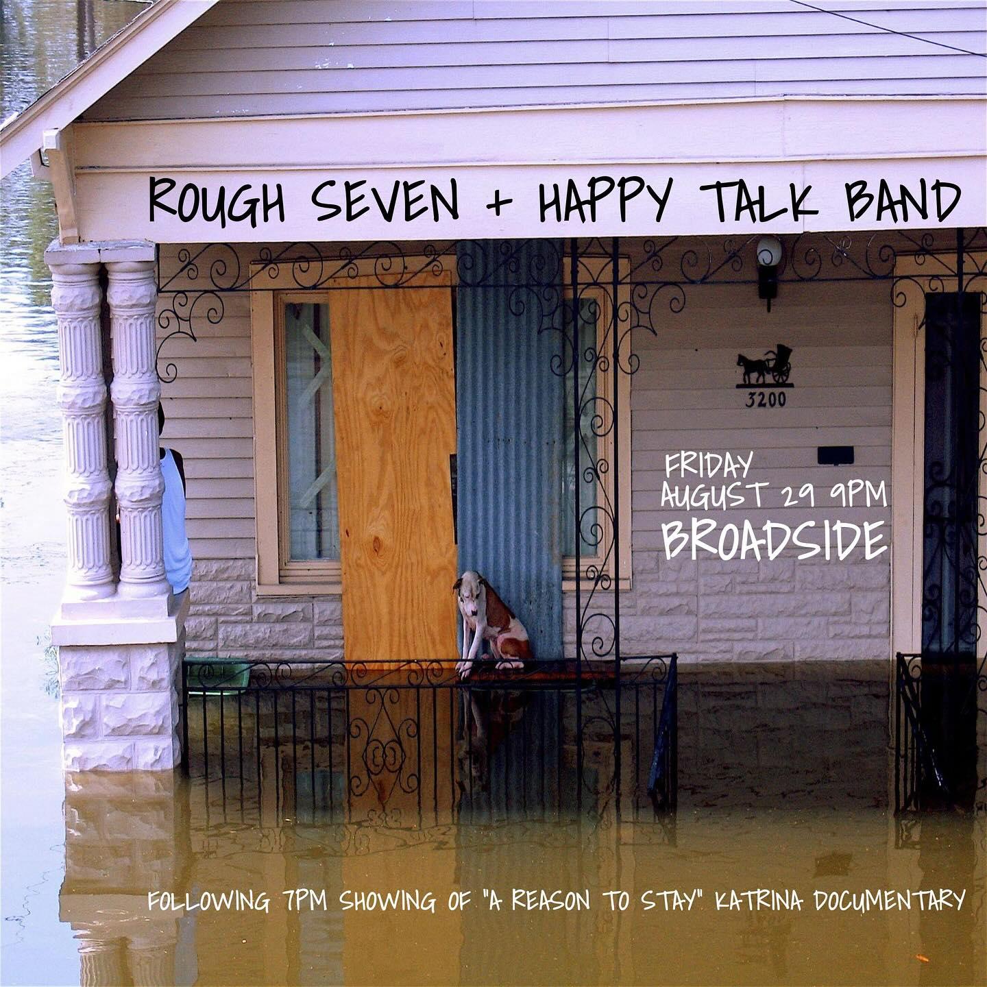 Rough Seven, Happy Talk Band - The Broadside - August 29, 2025