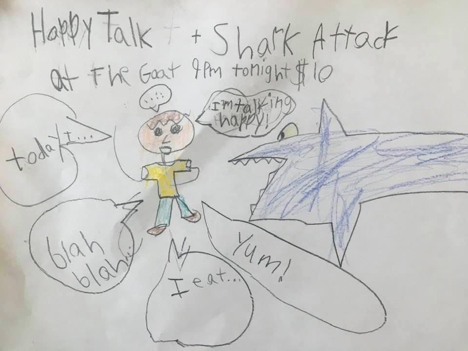 Happy Talk at The Goat on Saturday, February 22, 2020