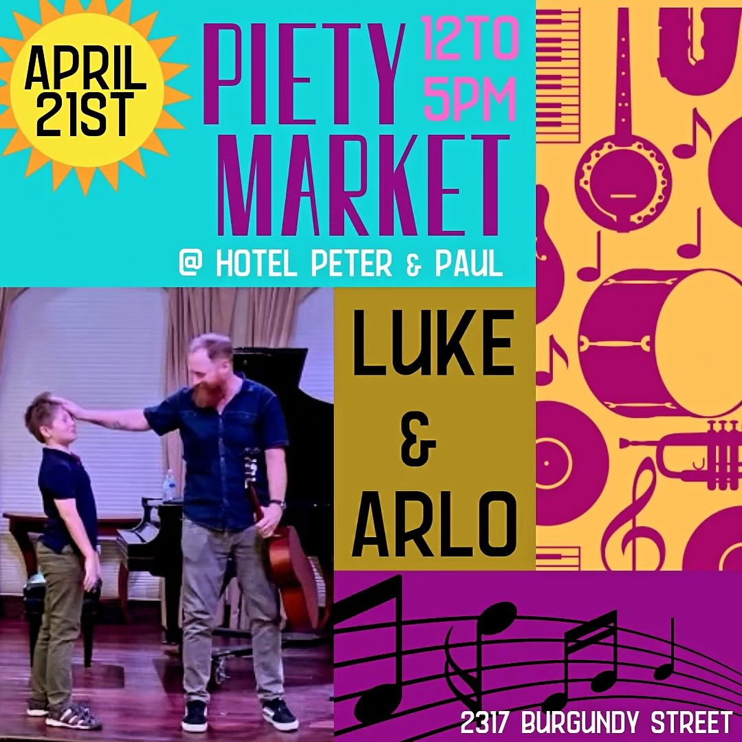 Happy Talk at Piety Market on Sunday, April 21, 2024