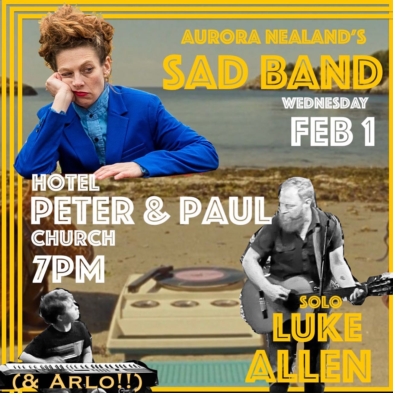 Happy Talk at Hotel Peter & Paul Church on Wednesday, February 1, 2023