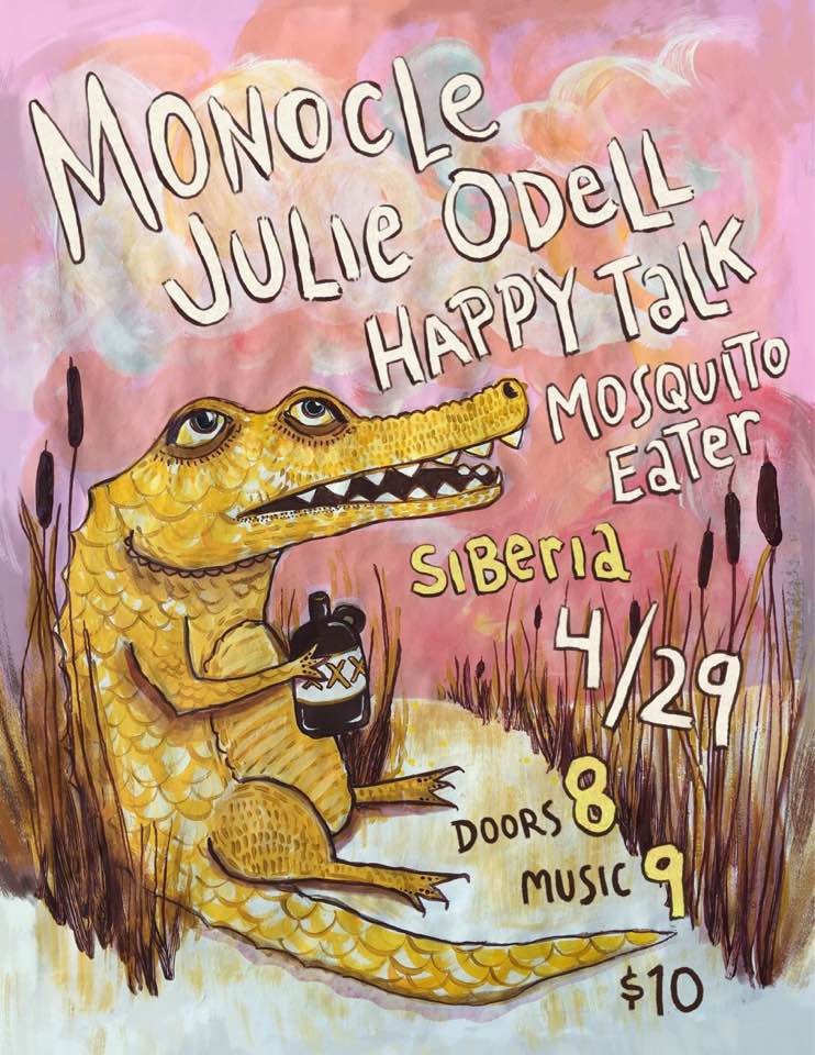 Happy Talk at Siberia on Sunday, April 29, 2018